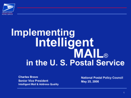 COMMUNICATIONS PLAN - Washington DC | National Postal