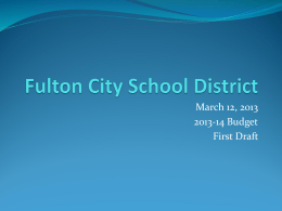 Fulton City School District