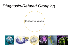 Diagnosis-Related Grouping