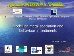 Modelling metal speciation in natural waters