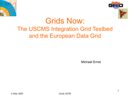 The USCMS Integration Grid Testbed (IGT)