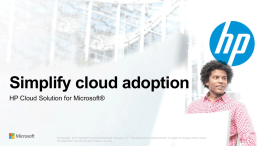 Simplify cloud adoption