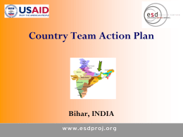Country Team Action Plan