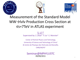 Measurement of the Standard Model WW→lνlν Production Cross