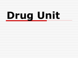 Drug Unit - Topeka West High School