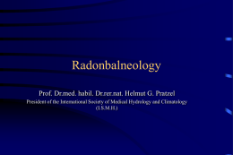 Radonbalneologie