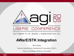 AGI conference presentation