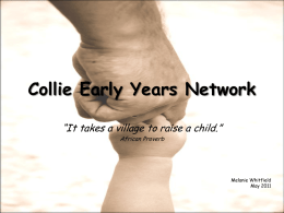 Collie Early Years Network - Department of Communities