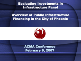 City of Phoenix Downtown Development Initiatives