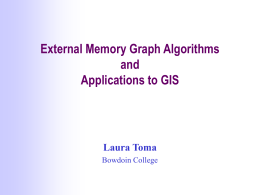 Flow Computation on Massive Grids