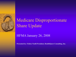 Medicare Disproportionate Share