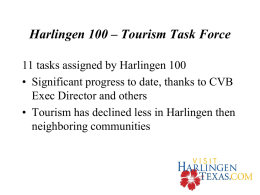 Harlingen 100 – Tourism Task Force