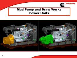 Mud Pump and Draw Works Power Units
