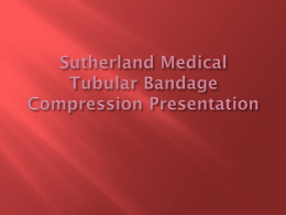 Compression Bandaging