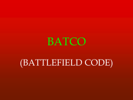 BATCO - Welcome to 'A' Company's Website