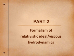 Hydrodynamics and Flow