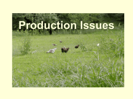 Production Issues - North Carolina Cooperative Extension
