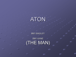 ATON - This is an UNOFFICIAL site and is not affiliated