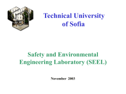 Presentation of the Technical University of Sofia on the