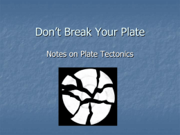 Don’t Break Your Plate