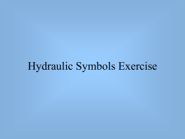 Hydraulic Symbols Exercise - lehrerfortbildung