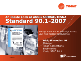 ASHRAE/IESNA Standard 90.1-2004