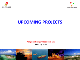 Agenda - Kangean Energy