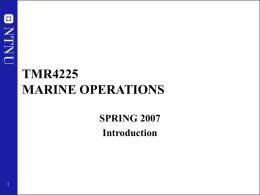 Pipelaying example (p 219 Lecture notes)