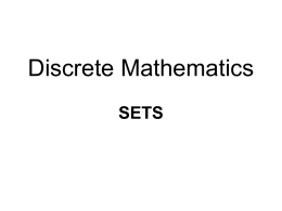 CSci 2011 Discrete Mathematics