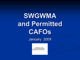 Proposed CAFO Changes - Southern Willamette Valley