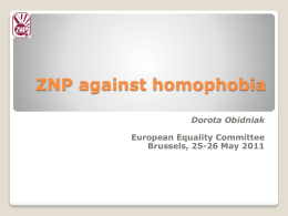 ZNP against homophobia - Education International