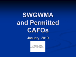 Proposed CAFO Changes - Southern Willamette Valley