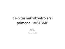 MS1BMP - University of Belgrade