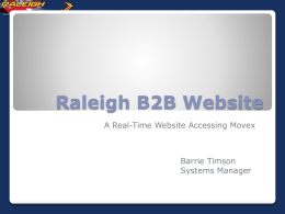 Raleigh B2B Website - Lawson User Association