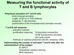 1. dia - Department of Immunology