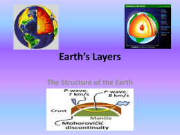 Earth’s Layers - Richmond County Schools