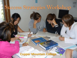 Probation Strategies Workshop
