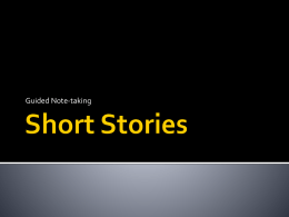 Short Stories - Delano Union School District