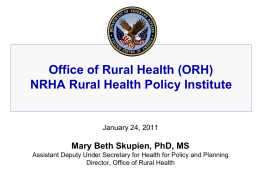 Veterans Health Administration Chief Business Office