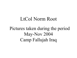 LtCol Norm Root Pictures