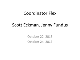 Coordinator Flex