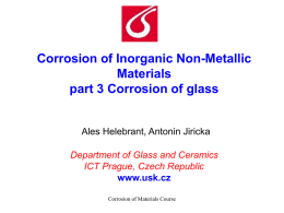 The influence of Mg2+ and Ca2+ ions on the glass corrosion