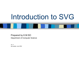 Introduction to SVG