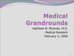 Medical Grandrounds