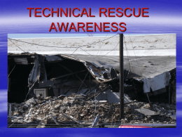TECHNICAL RESCUE AWARENESS