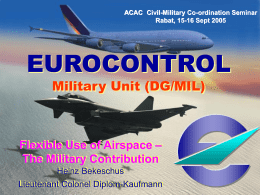 EUROCONTROL*Military Unit