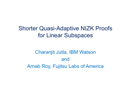 Shorter Quasi-Adaptive NIZK Proofs for Linear Subspaces