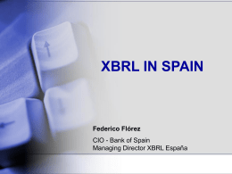 Diapositiva 1 - XBRL International
