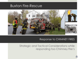 PowerPoint Presentation - CHIMNEY FIRES Strategic and