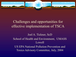 Challenges and opportunities for effective implementation